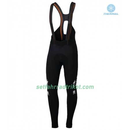 Lang Trägerhose 2018 Bora-Hansgrohe Winter Thermal Fleece N001